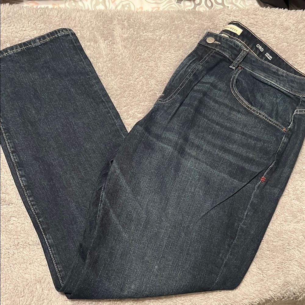 Men's Warp + Weft Dark Blue Jeans